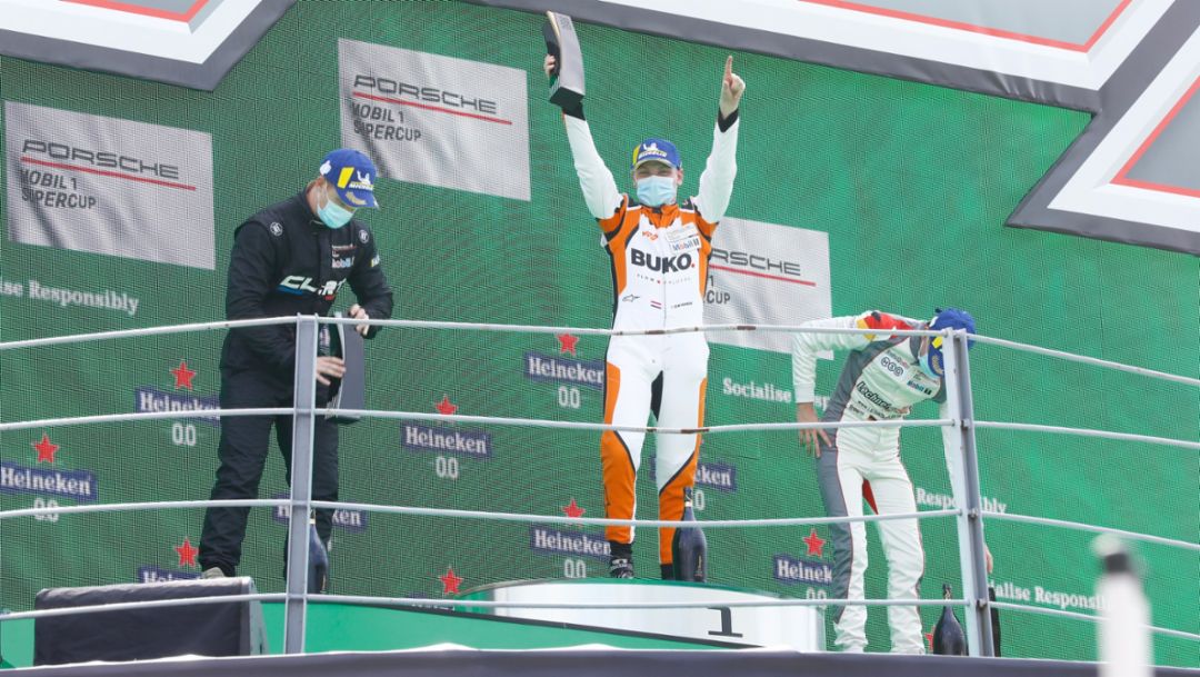 Larry ten Voorde, campeón de la Porsche Supercup 2020