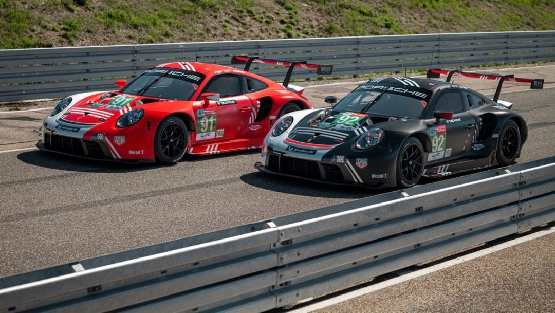 911 RSR with special livery, FIA WEC, Le Mans, 2020, Porsche AG