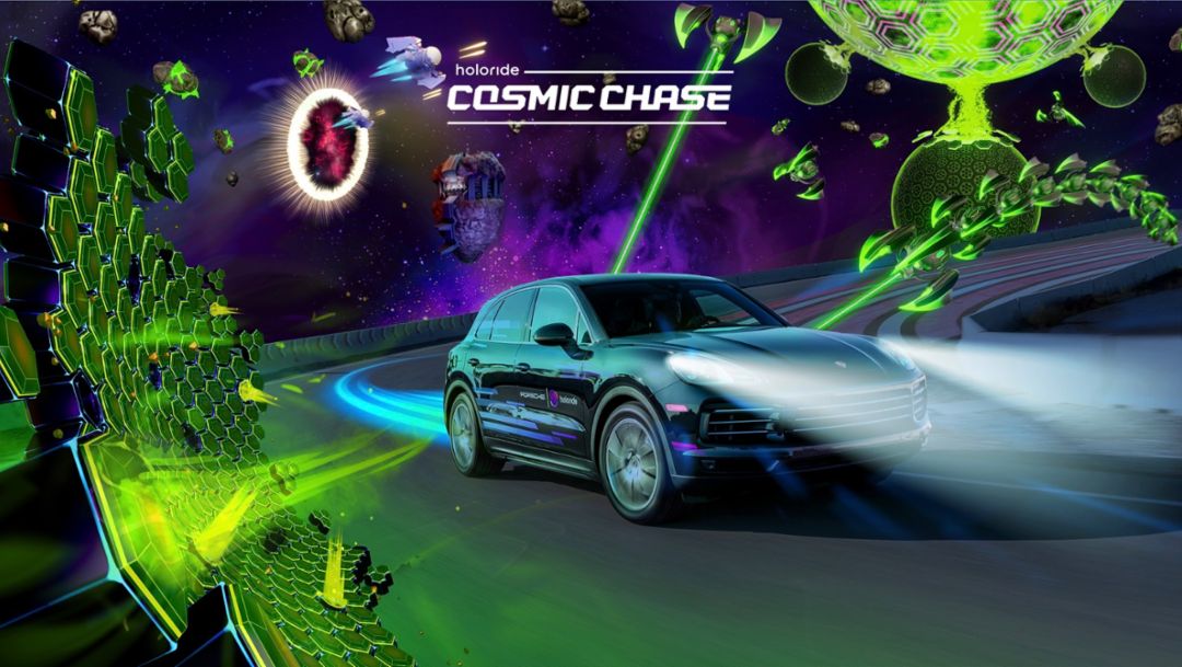Porsche and holoride launch in-car virtual reality attraction in a moving vehicle