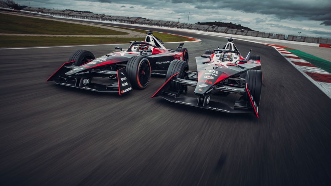 Successful pre-season test for the TAG Heuer Porsche Formula E Team