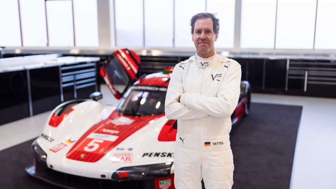 Sebastian Vettel probará el Porsche 963 
