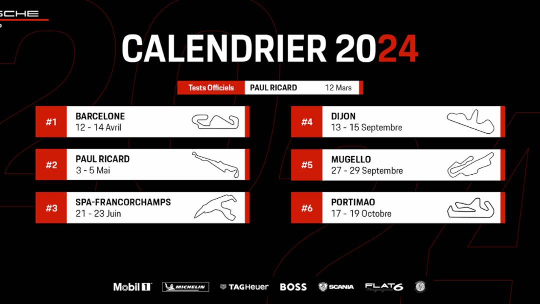 Valeurs sûres et revenants, un calendrier diversifié et excitant !