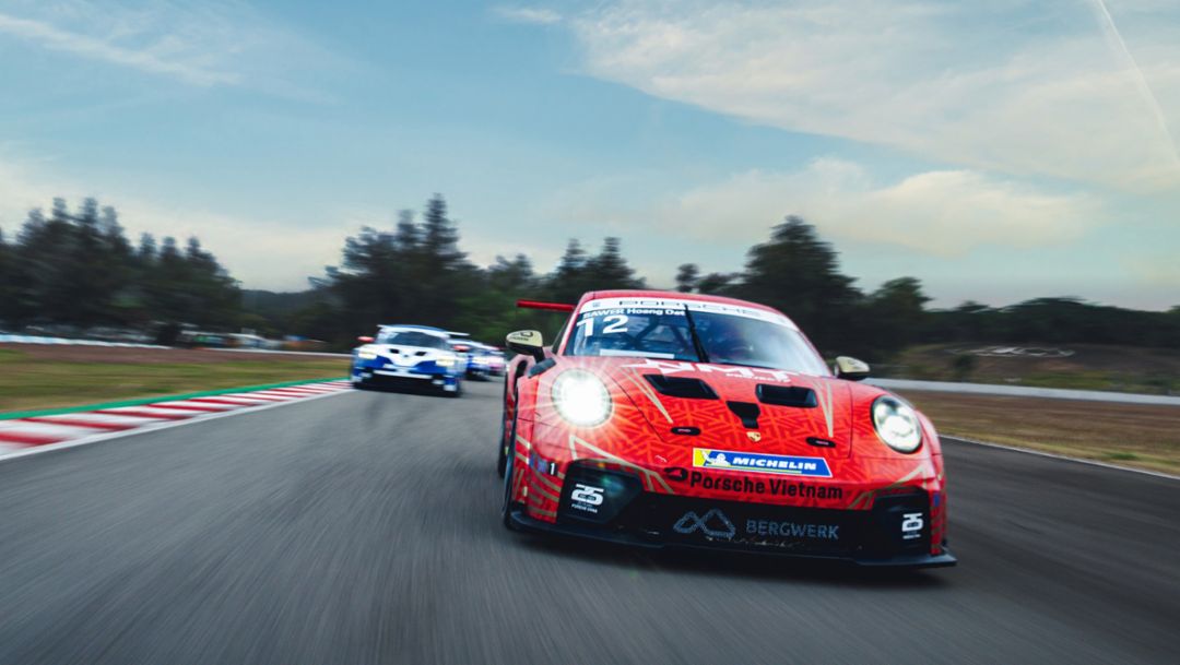 Sawer Hoang Dat represents Porsche Vietnam at Porsche ARbox Carrera Cup Asia 2026