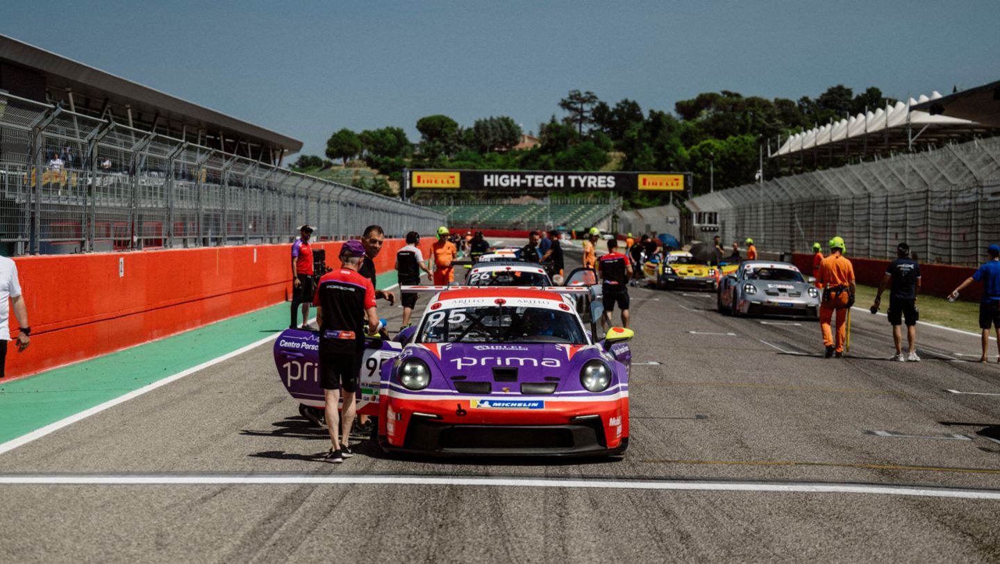 Richard Feller, Porsche Sports Cup Suisse, Imola, 2026, Porsche Schweiz AG