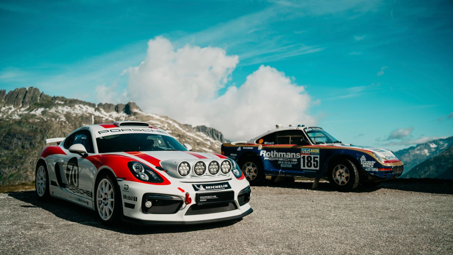 Porsche 718 Cayman GT4 Rallye Concept Car, Porsche 959 Paris-Dakar, 2026, Porsche Schweiz AG