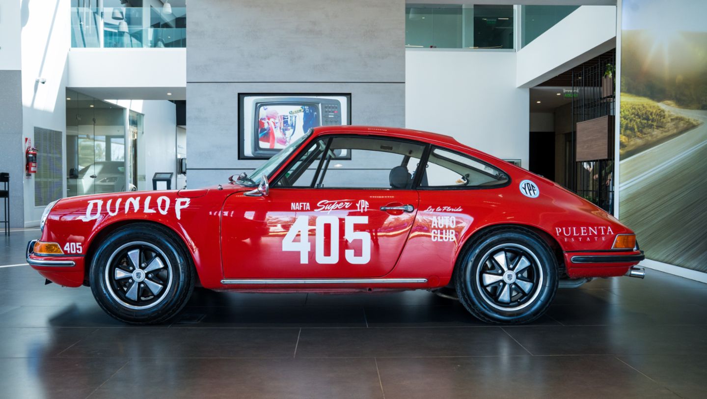 Porsche 911 S (1969), Evento presentación Sobiesław Zasada, Buenos Aires, Argentina, 2026, Porsche Center Buenos Aires.