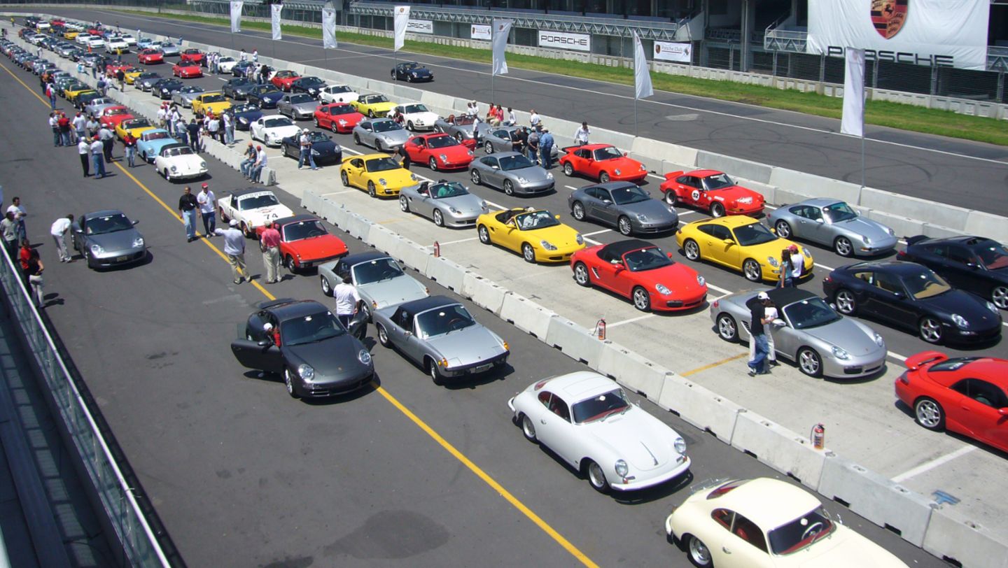 2006: Primer Porsche Parade en México
