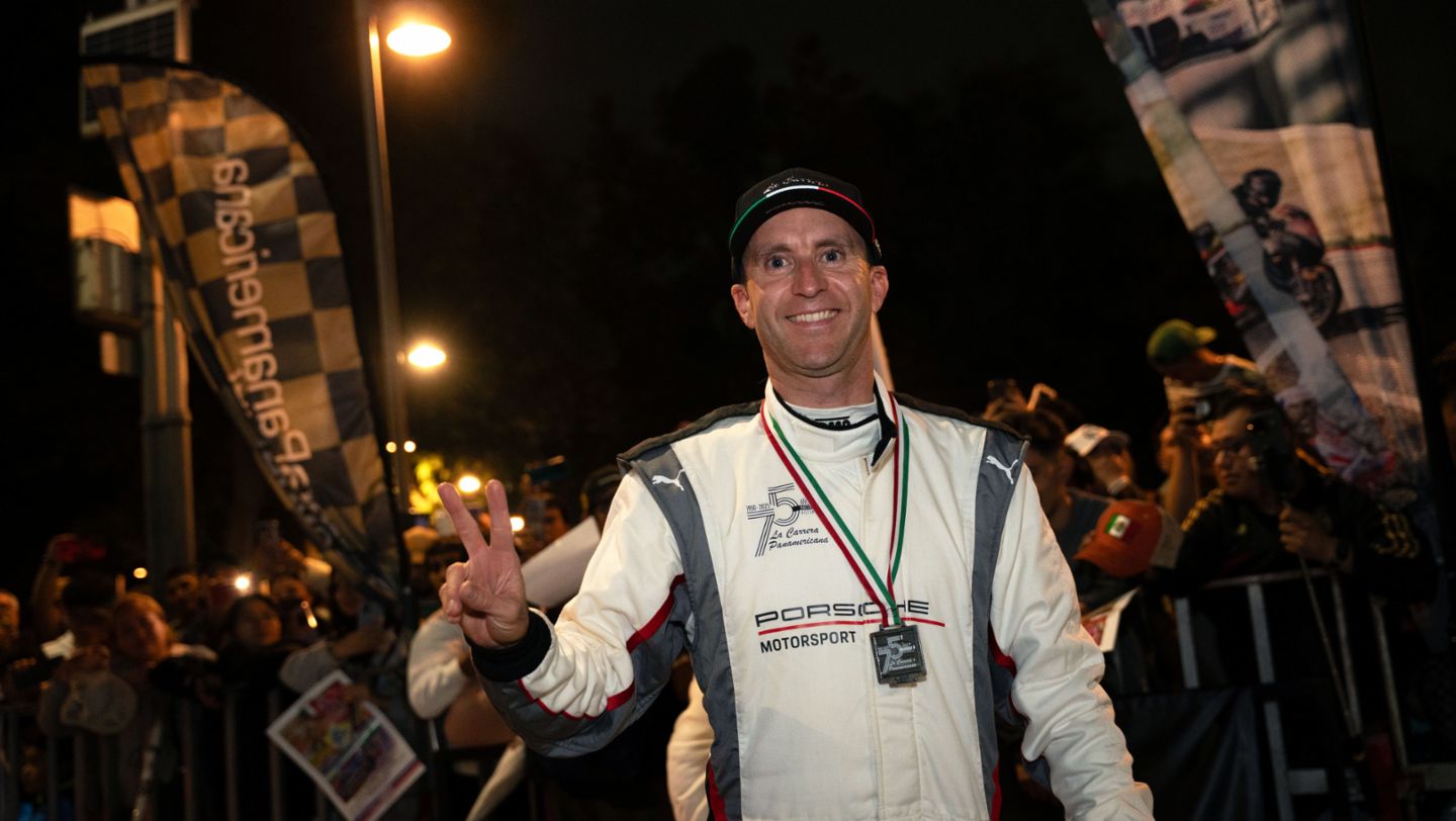2025: Timo Bernhard, multicampeón de automovilismo de resistencia e invitado especial del Porsche Team en La Carrera Panamericana