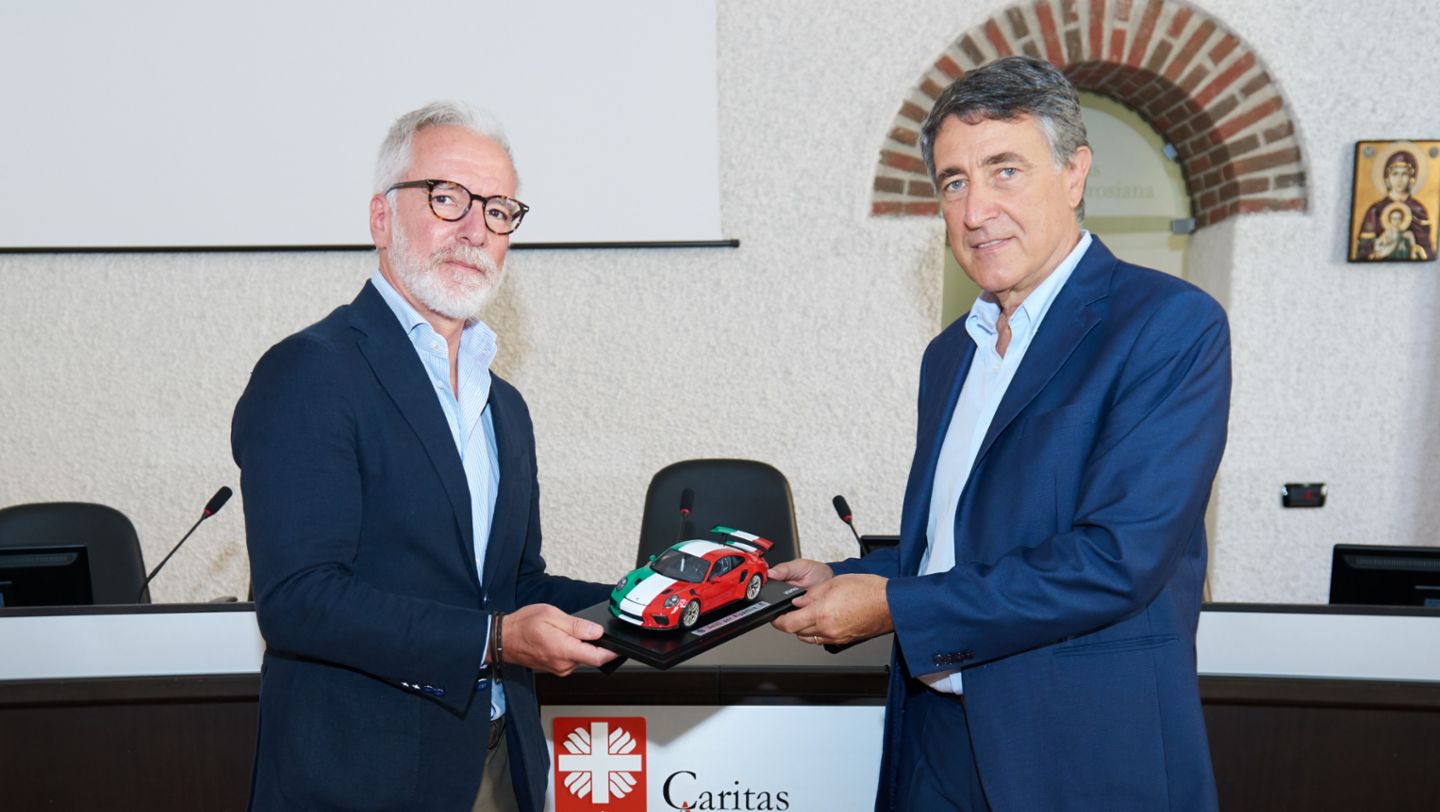 Porsche Italia e Caritas Italiana