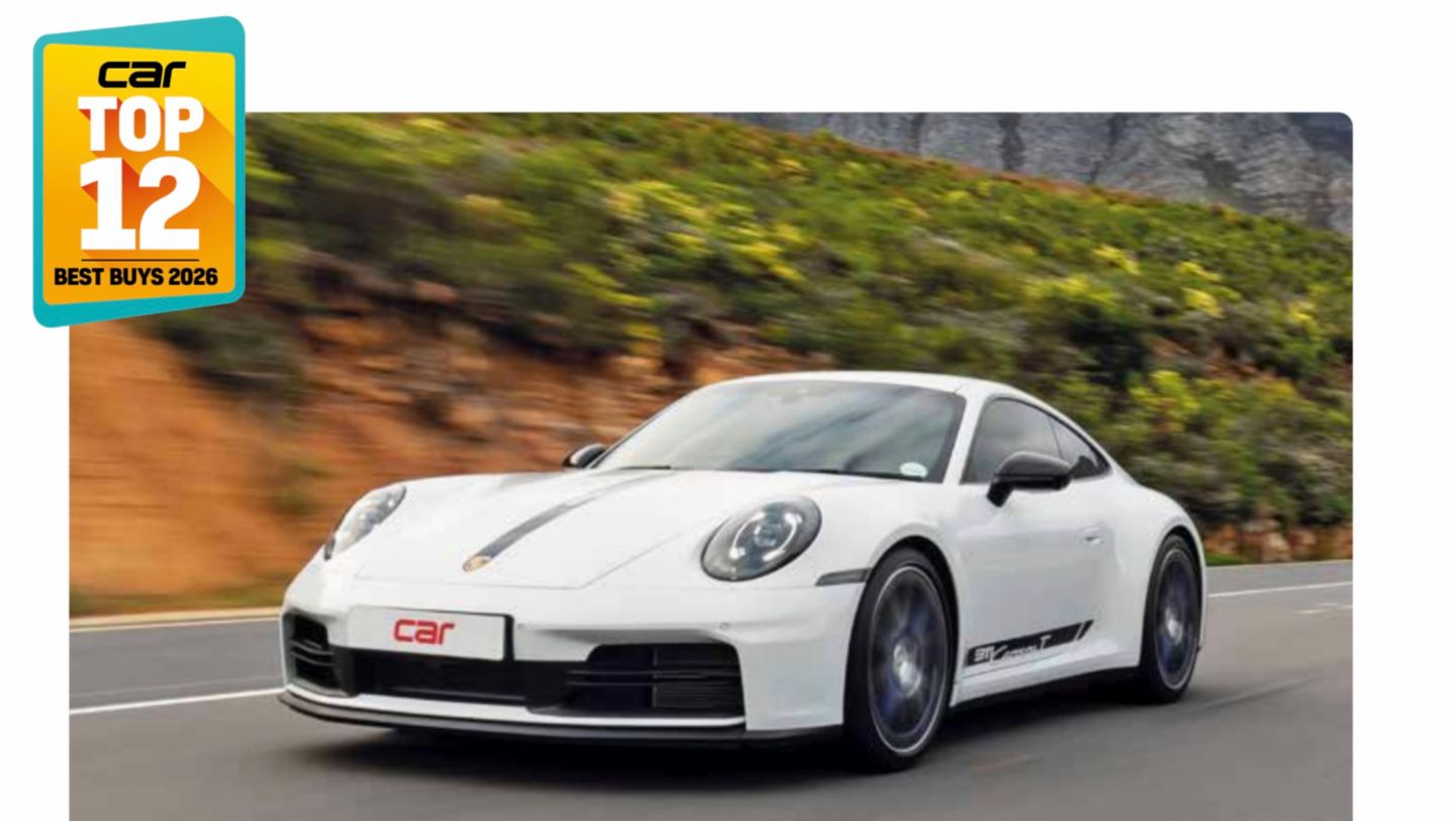 911 Carrera T, Annual Top 12 Best Buys, CAR magazine South Africa, 2026, Porsche Middle East