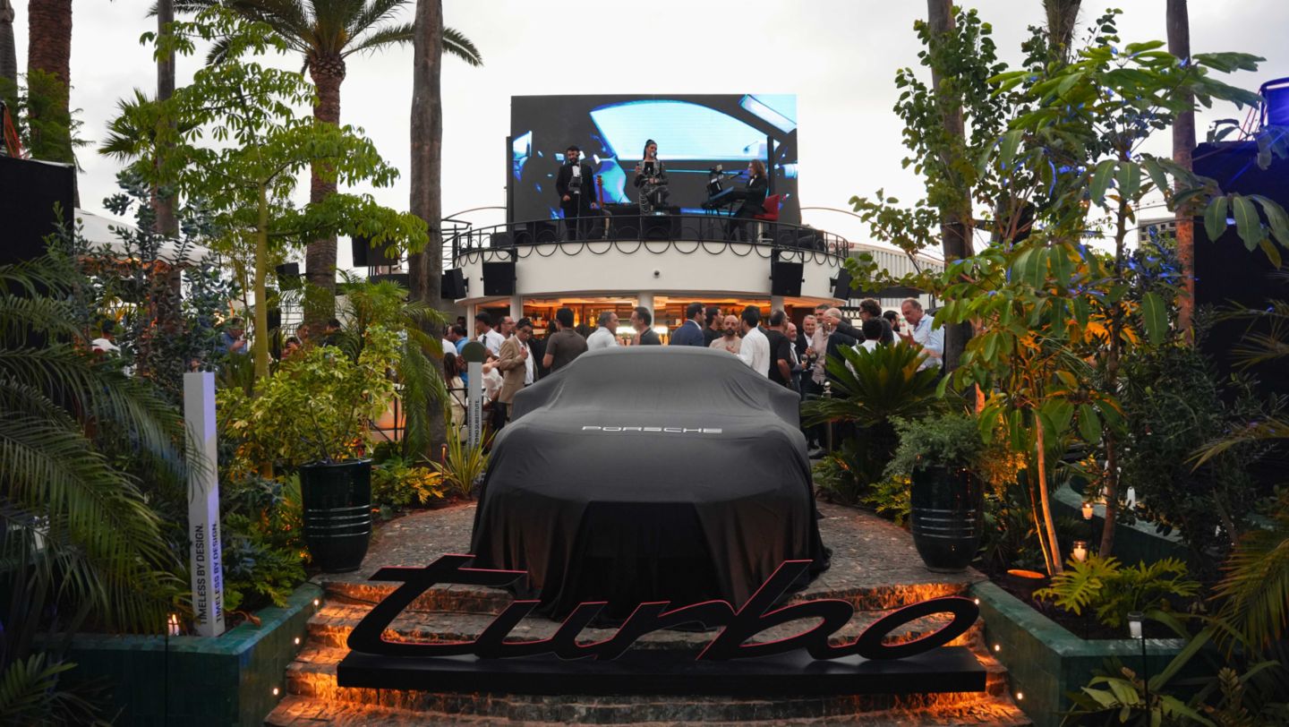 911 Turbo S Exclusive Manufaktur at Le Pavillon, Porsche Morocco, 2026, Porsche Middle East