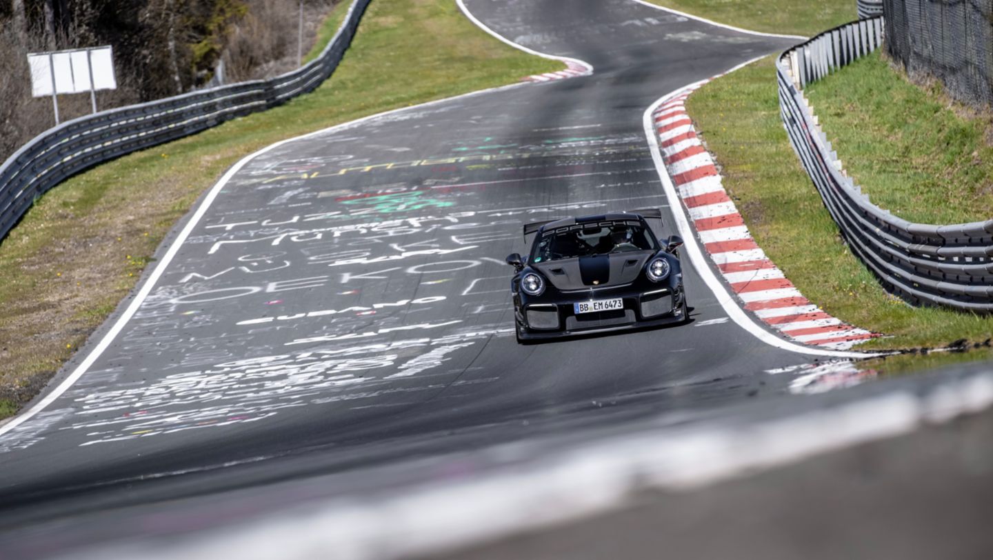 911 GT2 RS, Nürburgring-Nordschleife, 2021