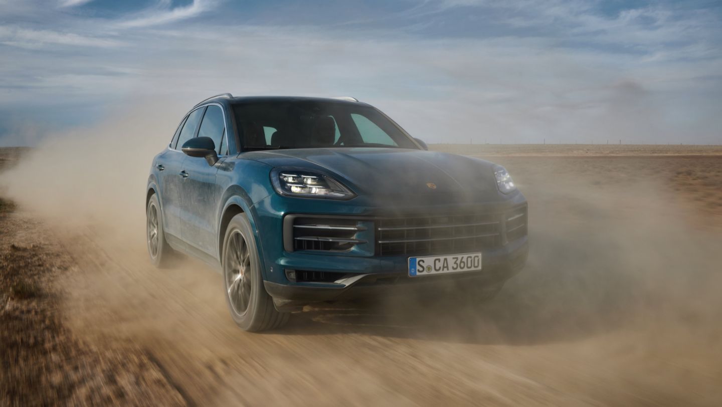 Cayenne Montego Blue Metallic 