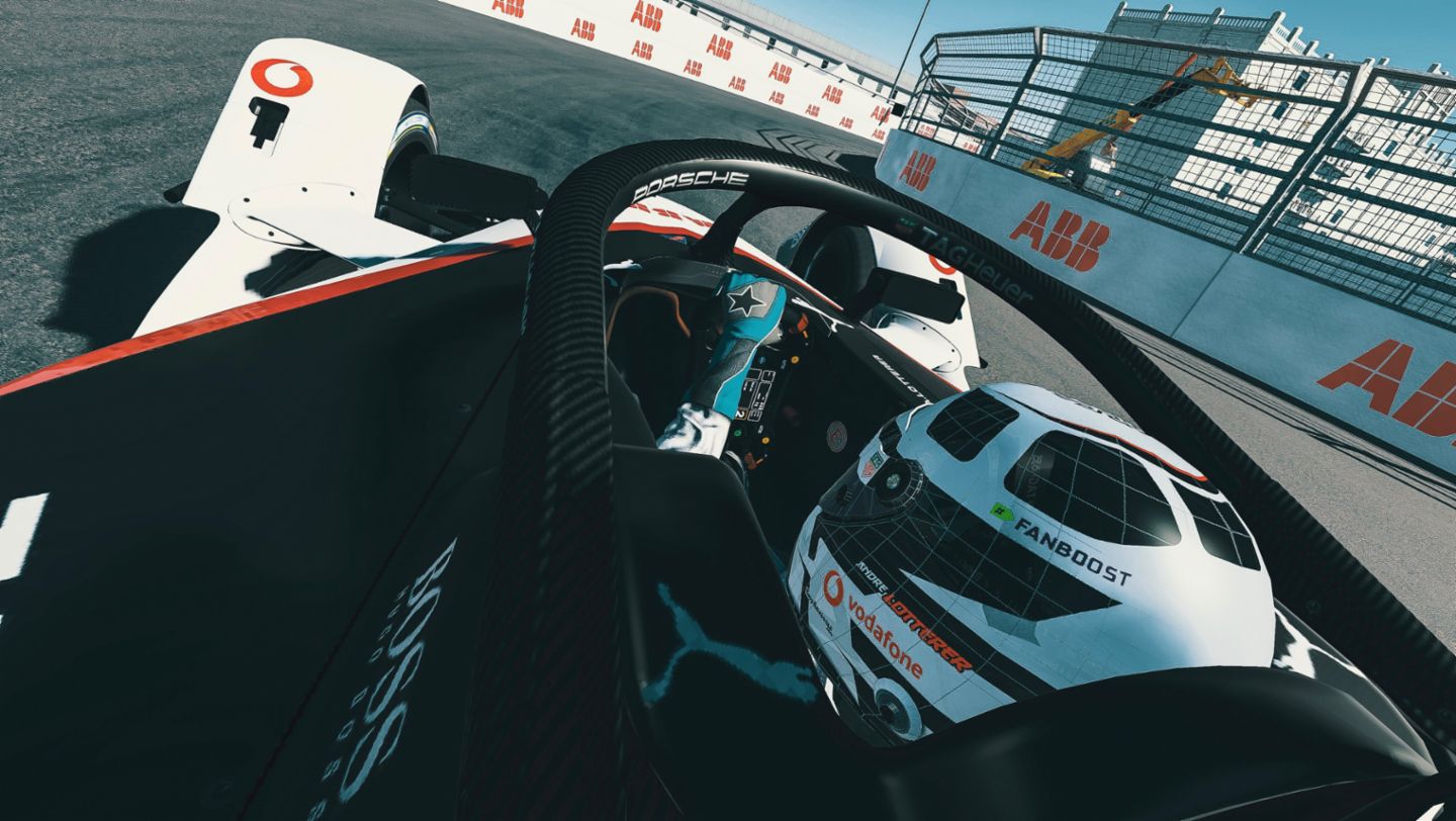 99X Electric, ABB FIA Formula E Championship, Race at Home Challenge, race 6, New York, 2020, Porsche AG