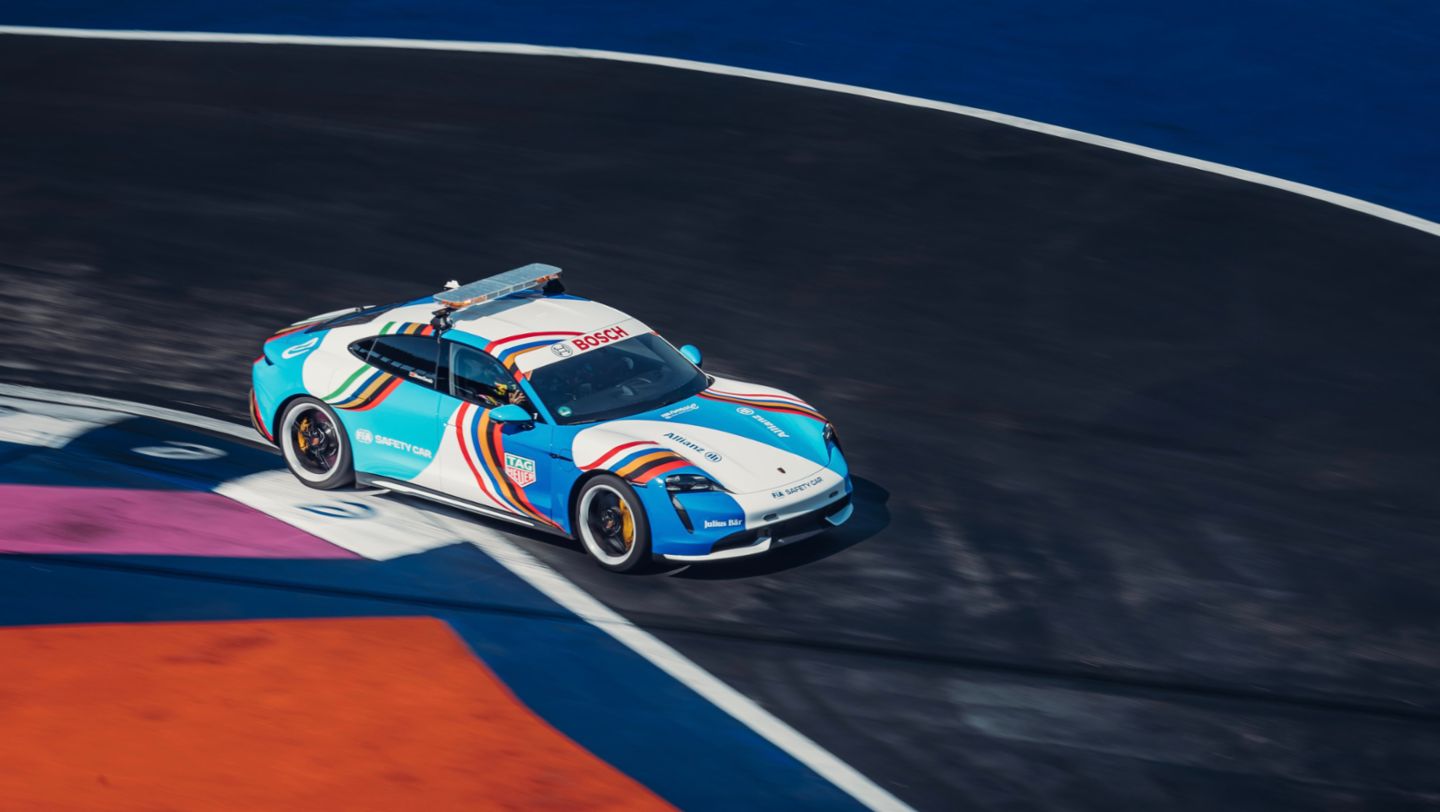Taycan Turbo S, Safety Car, ABB FIA Formula E World Championship, 2022, Porsche AG