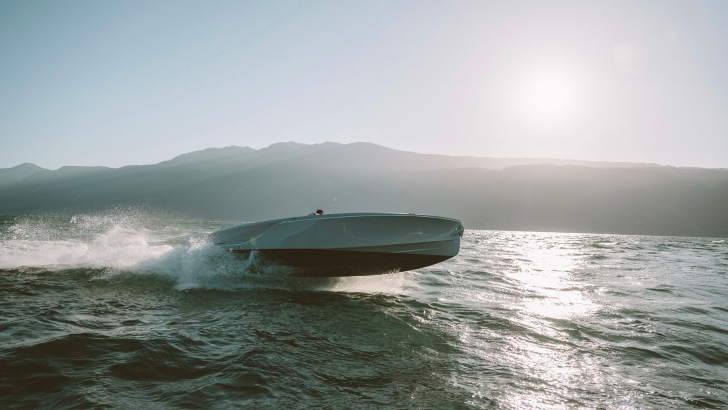 Frauscher x Porsche 850 Air Fantom, 2023, Porsche AG