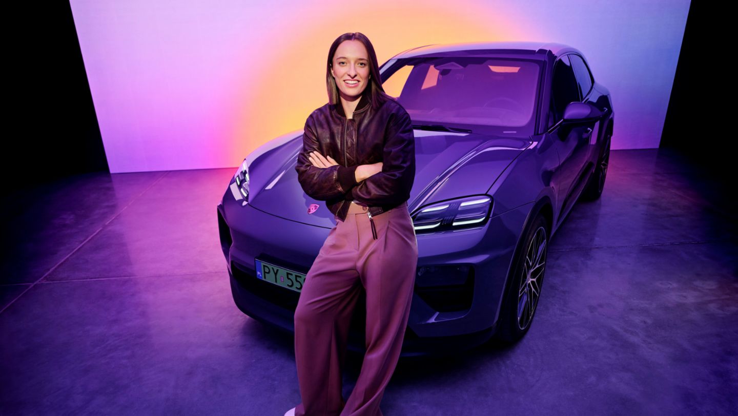 Iga Swiatek, 2025, Porsche AG