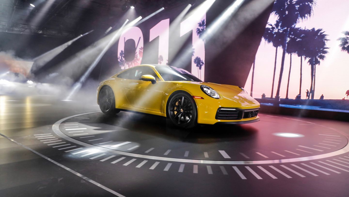 911 Carrera S (992), Los Angeles Auto Show, 2018, Porsche AG