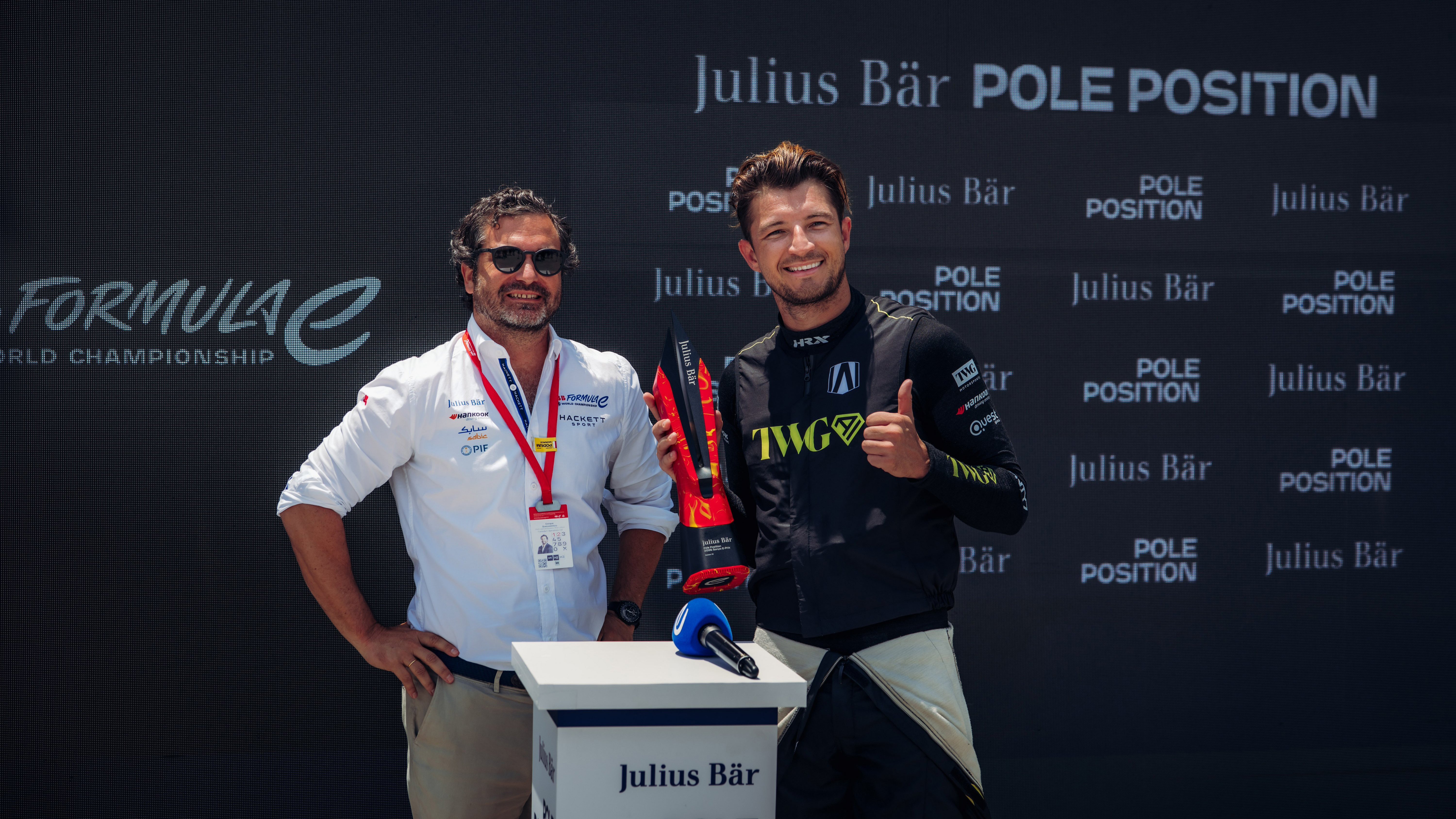 Jake Dennis, piloto del equipo Andretti F&oacute;rmula E, E-Prix de Sanya, 2026, Porsche AG
