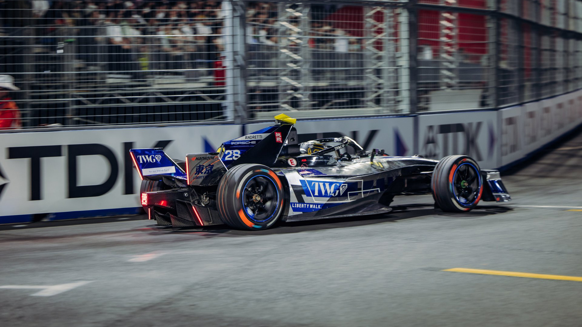 Felipe Drugovich, Porsche 99X Electric (n&ordm; 28), Andretti F&oacute;rmula E, E-Prix de Tokio II, 2026, Porsche AG